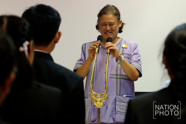 สมเด็จพระเทพฯ เสด็จฯ โรงเรียน มอ.วิทยานุสรณ์