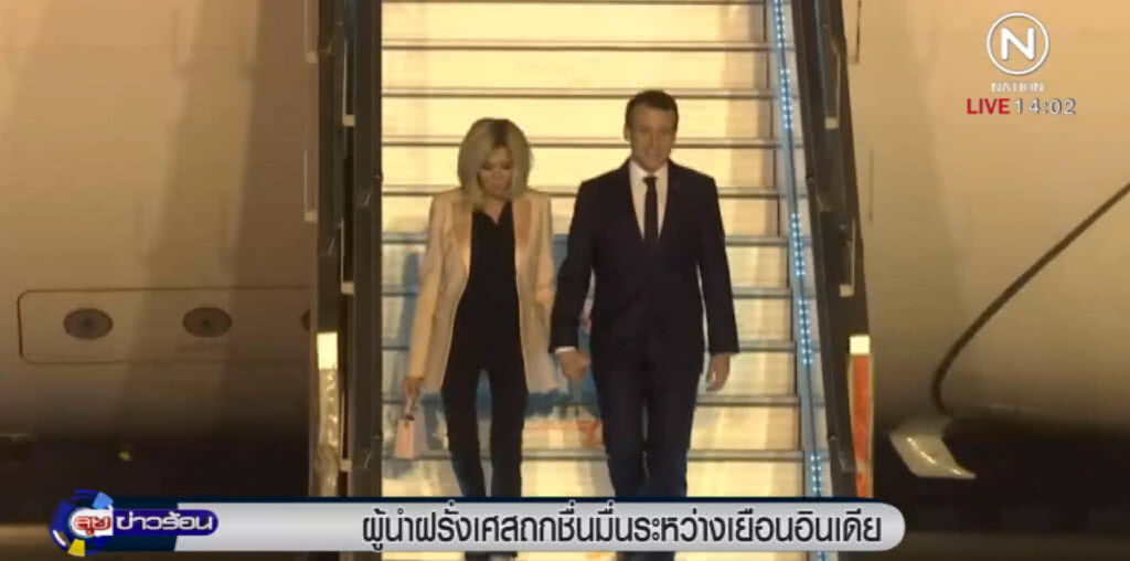 ผู้นำฝรั่งเศสถกชื่นมื่นระหว่างเยือนอินเดีย ผู้นำฝรั่งเศสถกชื่นมื่นระหว่างเยือนอินเดีย