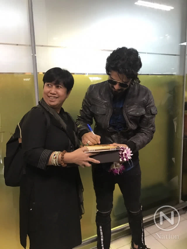 ดาราดังอินเดีย "อภิราม แนน" บินตรงร่วมงาน แอน มิตรชัย