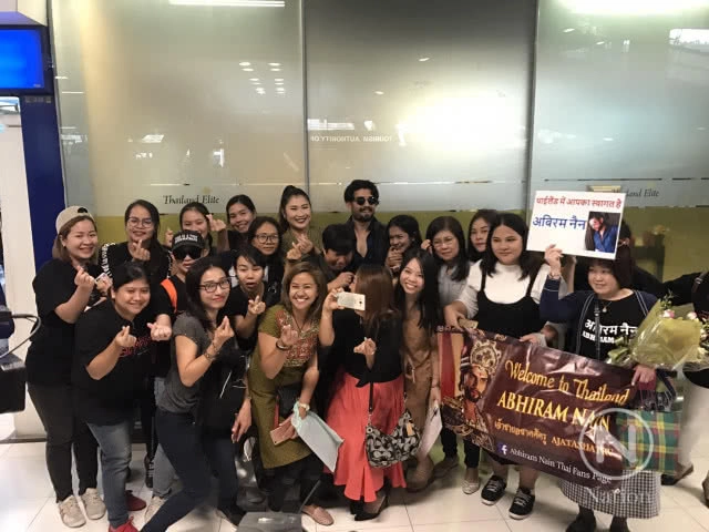 ดาราดังอินเดีย "อภิราม แนน" บินตรงร่วมงาน แอน มิตรชัย