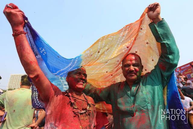 (ภาพชุด) Holi Rangotsav  "เทศกาลแห่งสีสัน"