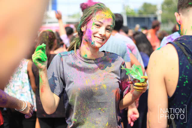 (ภาพชุด) Holi Rangotsav  "เทศกาลแห่งสีสัน"