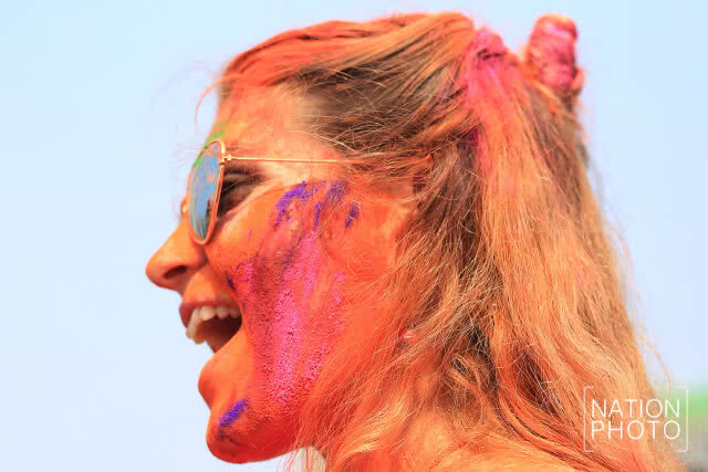 (ภาพชุด) Holi Rangotsav  "เทศกาลแห่งสีสัน"