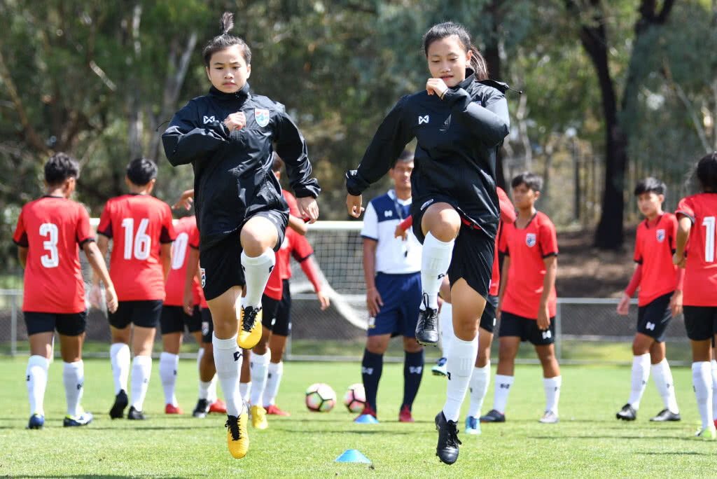 ชบาแก้ว ยู19 ซ้อมครั้งสุดท้ายก่อนดวลออสเตรเลีย