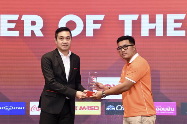 ไทยลีกมอบรางวัลลูกยิง "นูรูล" ซัดเฉือนราชบุรี สวยสุดเดือน ก.พ.
