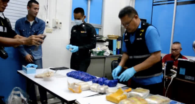 รวบ 4 ผู้ต้องหาขนยาบ้า 59,750 เม็ด พบมี พ.ต.ท.ร่วมขบวนการด้วย