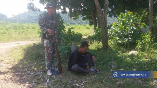 พรานใหญ่แบกปืนลูกซองเข้าป่ากุยบุรีล่าหมีควายเปิปพิสดาร
