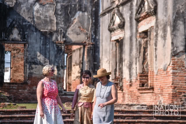 แต่งชุดไทย ตามรอยออเจ้า "บุพเพสันนิวาส" ณ เมืองละโว้