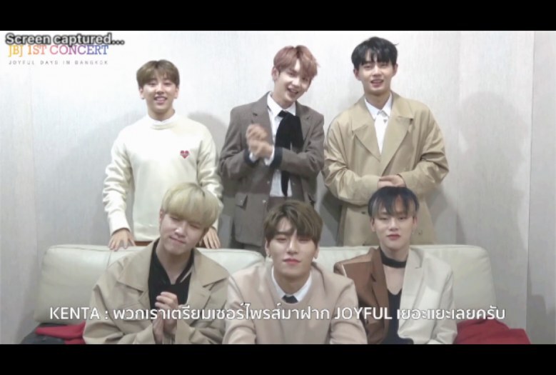 JBJ  พร้อมแล้วเล่นคอนเสิร์ตที่ไทยมาก! 