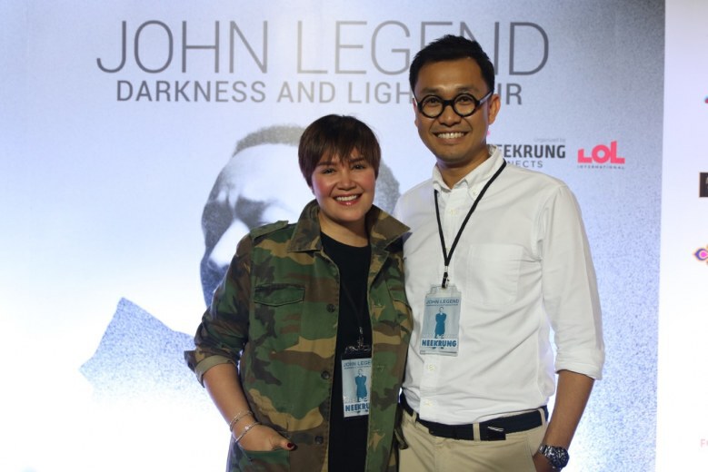 บรรยากาศคอนเสิร์ต 'JOHN LEGEND DARKNESS AND LIGHT'
