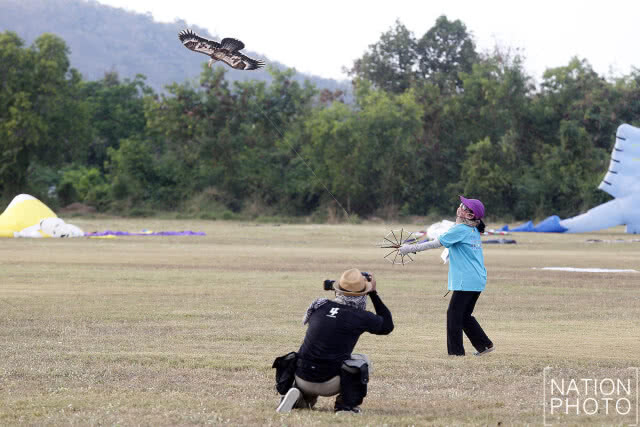 เทศกาลว่าวนานาชาติประเทศไทย 2561(ภาพ)