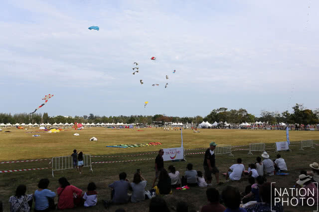 เทศกาลว่าวนานาชาติประเทศไทย 2561(ภาพ)