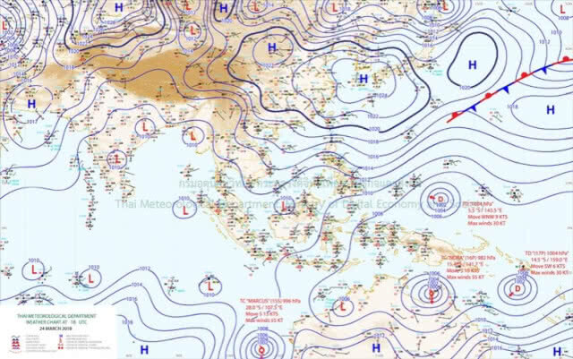 กรมอุตุเตือน! ฝนตกทั่วไทย กรุงเทพฯอากาศร้อน มีฝนเล็กน้อย