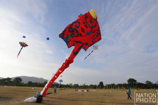 เทศกาลว่าวนานาชาติประเทศไทย 2561(ภาพ)