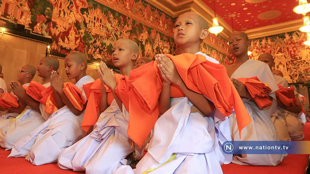 บรรพชาสามเณรภาคฤดูร้อน บรรพชาสามเณรภาคฤดูร้อน