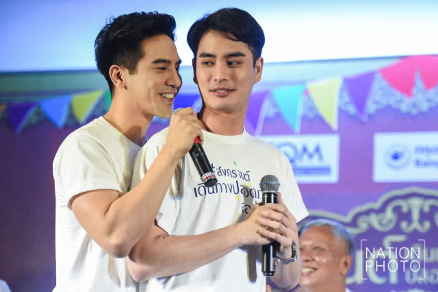 โป๊ป นำทีม "บุพเพฯ" ชวนคนไทย "สงกรานต์ปลอดภัยนะ...ออเจ้า"
