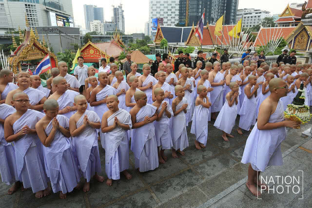 บรรพชาสามเณรภาคฤดูร้อน