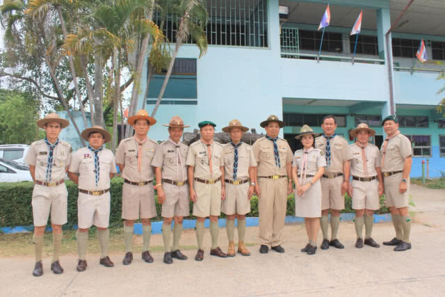 เปิดค่ายลูกเสือชั่วคราว โรงเรียนบ้านท่าลาด ต้านภัยยาเสพติด