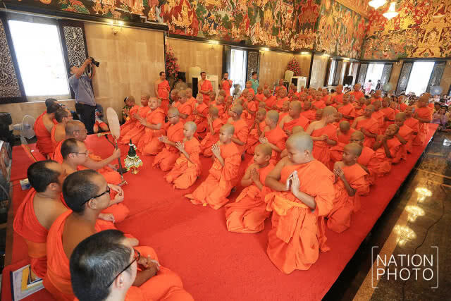 บรรพชาสามเณรภาคฤดูร้อน