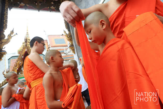 บรรพชาสามเณรภาคฤดูร้อน
