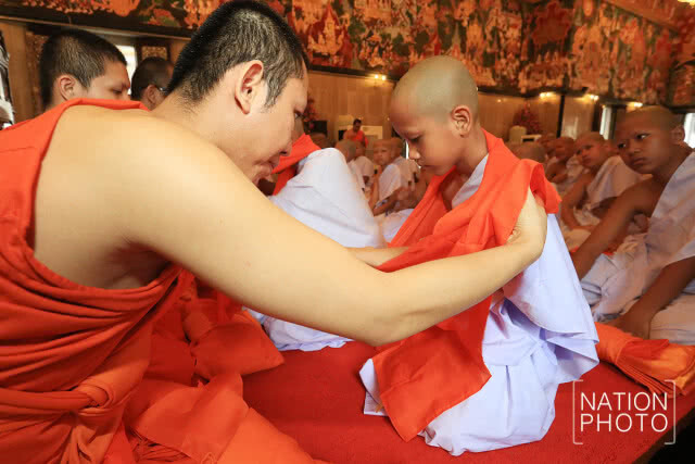 บรรพชาสามเณรภาคฤดูร้อน