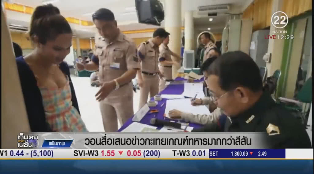วอนสื่อเสนอข่าวกะเทยเกณฑ์ทหารมากกว่าสีสัน วอนสื่อเสนอข่าวกะเทยเกณฑ์ทหารมากกว่าสีสัน