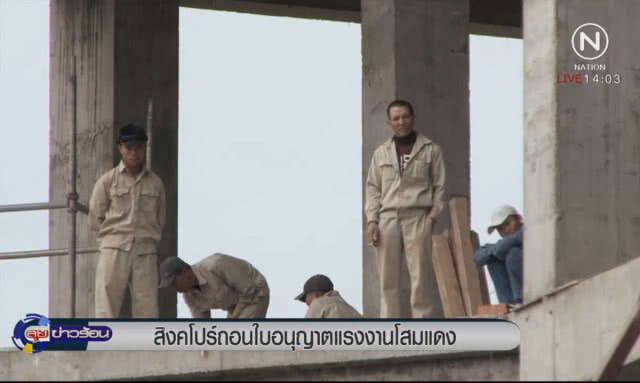 สิงคโปร์ถอนใบอนุญาต แรงงานโสมแดง