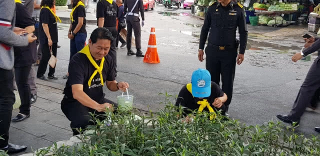 ตำรวจท่าเรือ จัดกิจกรรม Big Cleaning "ทำความดีด้วยหัวใจ" รวมพลังชาวคลองเตย