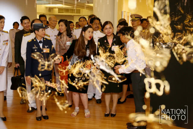 ฟ้าหญิงจุฬาภรณ์ฯ เสด็จเป็นประธานเปิดนิทรรศการศิลปกรรม หลากหลาย หลายชีวิต(ภาพ)