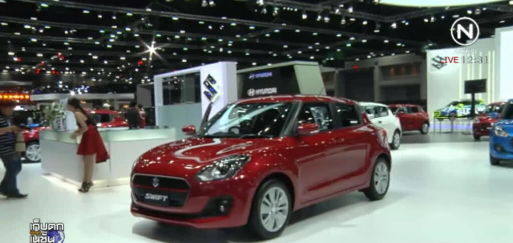 ซูซูกินำทัพ All New Suzuki SWIFT บุกงานมอเตอร์โชว์