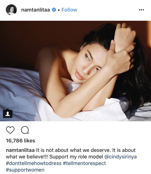 "ซินดี้" เรียกร้องผู้หญิงแต่งโป๊ ไม่ใช่ต้นเหตุของคดีข่มขืน