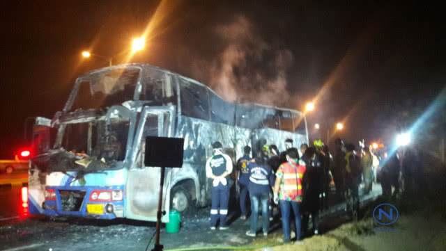 ไฟไหม้รถบัส
ย่างสดแรงงานเมียนมาร์
ดับ 21ศพ
