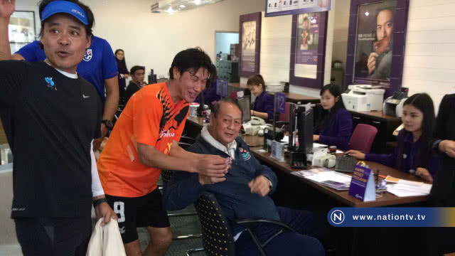 เชษฐ์ สไมล์บัฟฟาโล่นำทัพเดินวิ่งเพื่อสุขภาพการกุศล