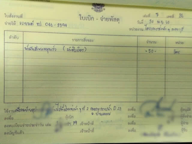 จ้างผีขับรถอีก? จ่ายน้ำมัน 220 ลิตร รถคันเดียว-ขับคนเดียว