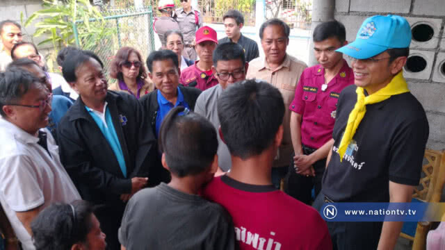 ผู้ว่าฯ รุดเยี่ยมเจ้าหน้าที่ไฟป่าประสบอุบัติเหตุ
