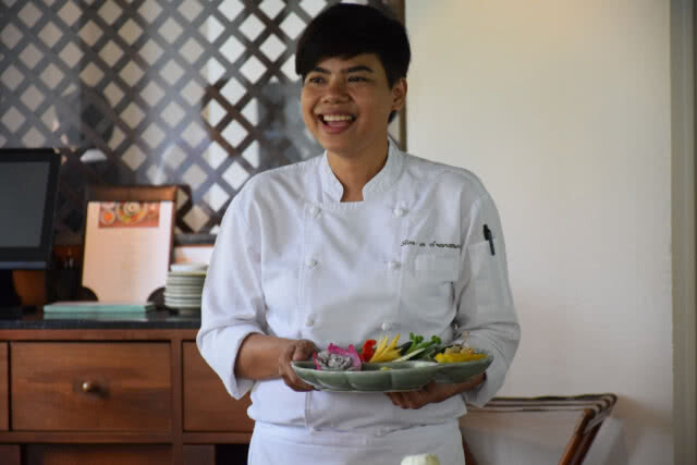 เทศกาลช้าวแช่ อาหารแห่งความวิจิตร บรรจง จากห้องอาหารศิลาดล โรงแรมสุโขทัย ถนนสาทร กรุงเทพ