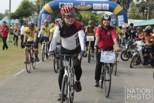 เนชั่นทีวีร่วมกับมหาสารคาม จัดงาน "ปั่นลั่นทุ่ง"