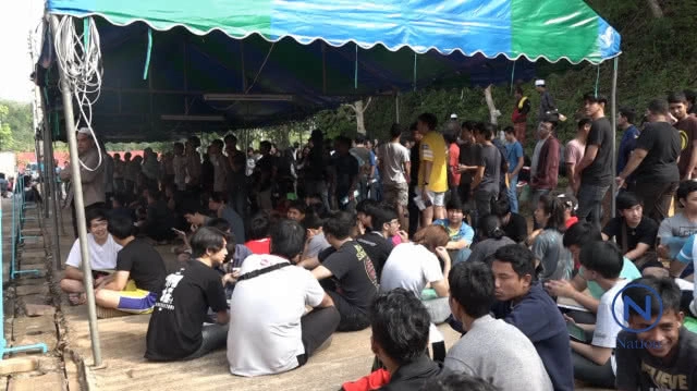 ตรวจเลือกทหารกองเกินที่เบตง
จนท.ฝ่ายความมั่นคงดูแลรักษาความปลอดภัยเข้ม