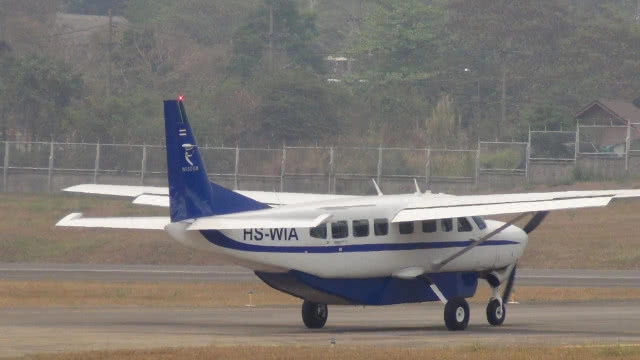 วิสดอมแอร์ ทดสอบบินฝ่าหมอกควันไฟป่า