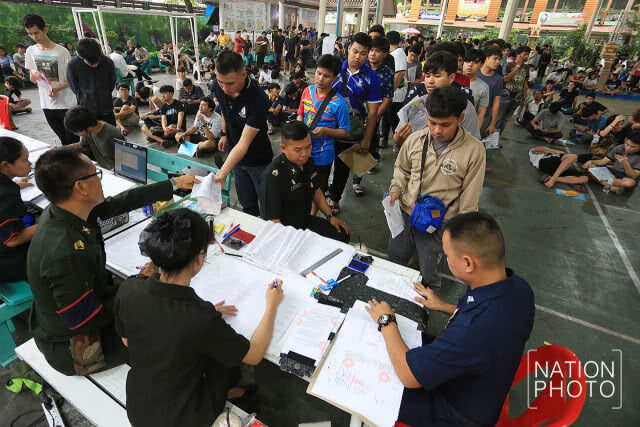 เริ่มแล้ว! เกณฑ์หทาร 2561