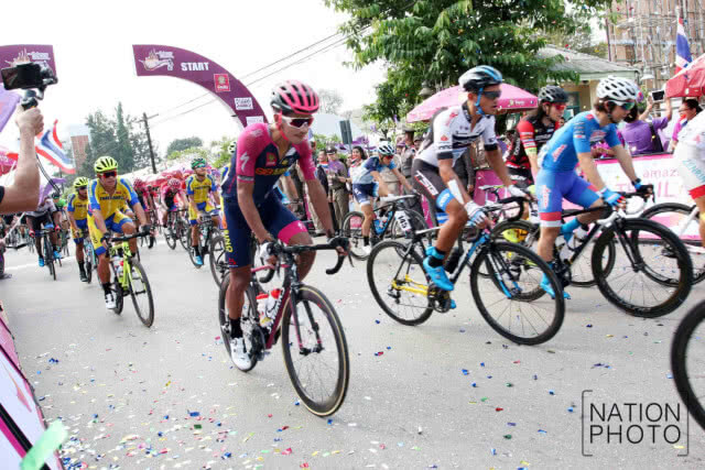 การแข่งขันจักรยานทางไกลทัวร์ ออฟ ไทยแลนด์ 2018 ชิงถ้วยพระราชทานสมเด็จพระเทพฯ (ภาพ+คลิป)
