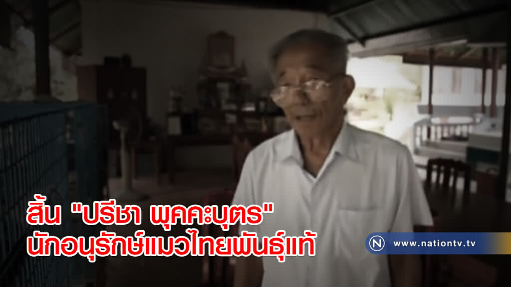 สิ้น "ปรีชา พุคคะบุตร" นักอนุรักษ์แมวไทยพันธุ์แท้ สิ้น "ปรีชา พุคคะบุตร" นักอนุรักษ์แมวไทยพันธุ์แท้