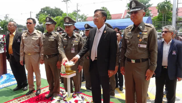 เปิดสถานีตำรวจเมืองระยองหลังใหม่