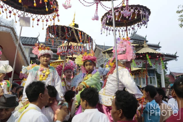 เริ่มแล้วประเพณีปอยส่างลอง