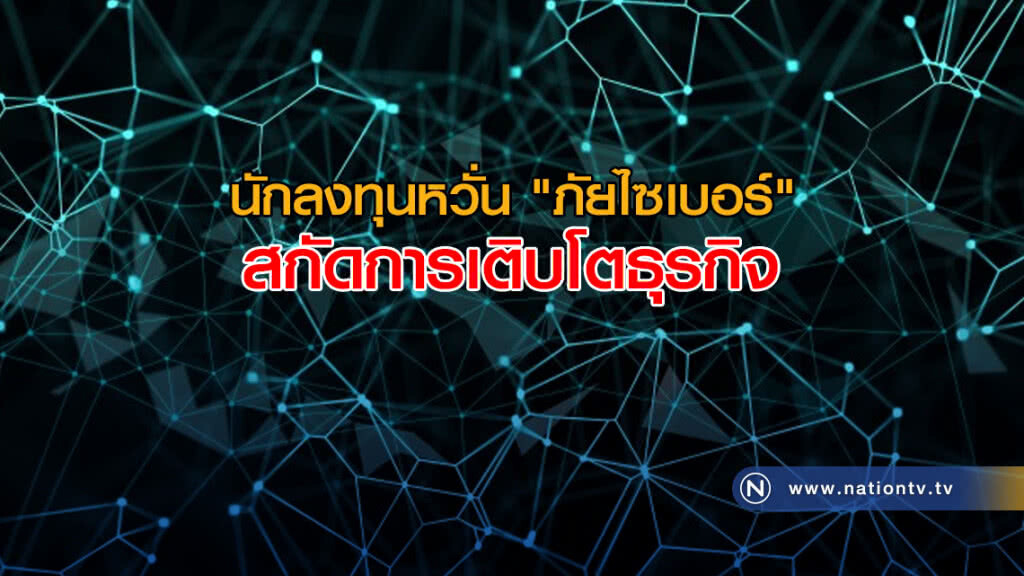 นักลงทุนหวั่น "ภัยไซเบอร์" สกัดการเติบโตธุรกิจ นักลงทุนหวั่น "ภัยไซเบอร์" สกัดการเติบโตธุรกิจ