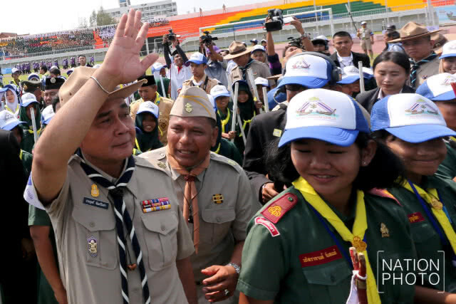 นายกฯ สวมวอคเกิล! เปิดงานชุมนุมลูกเสือจังหวัดชายแดนภาคใต้(คลิป+ภาพ)