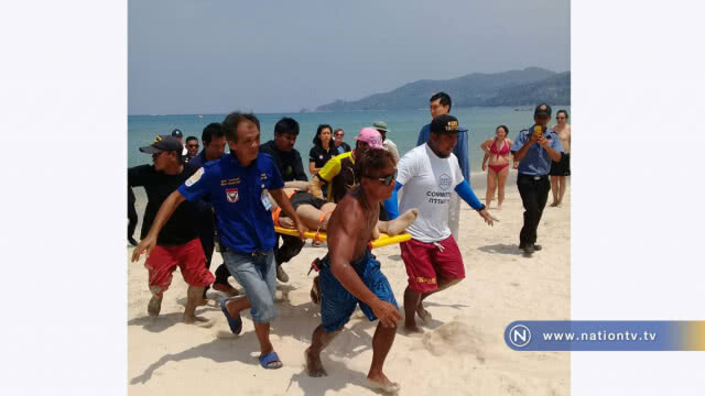 ชายสูงวัยชาวจีนจมน้ำหน้าหาดป่าตองดับ