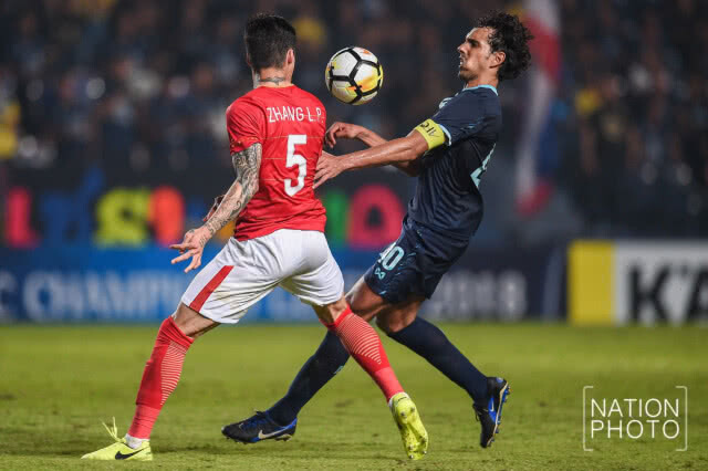ชมอีกครั้ง! ช็อต ยู จุน ซู ยิงให้บุรีรัมย์ ตีเจ๊ากว่างโจว ท้ายเกม 1-1