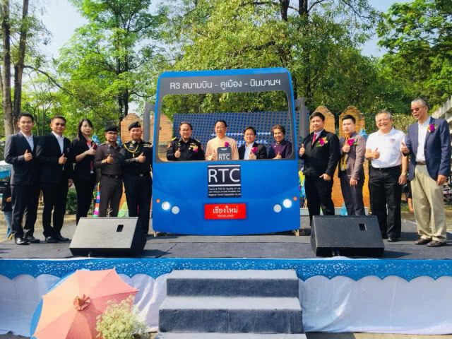ดีเดย์เดินรถ "สมาร์ทบัส" ยกระดับขนส่งมวลชนเชียงใหม่