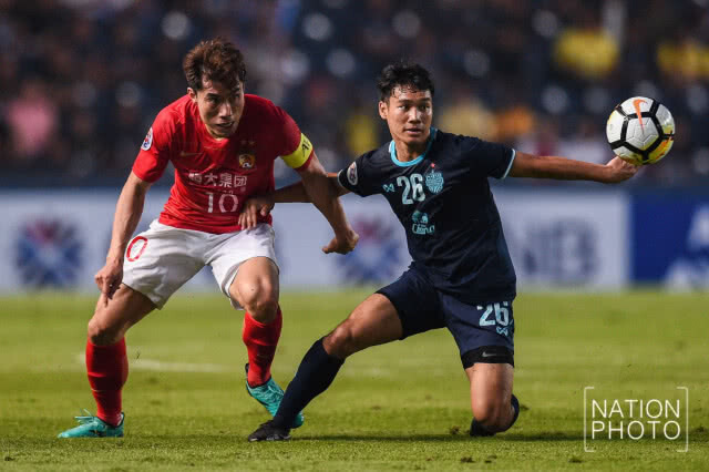 ชมอีกครั้ง! ช็อต ยู จุน ซู ยิงให้บุรีรัมย์ ตีเจ๊ากว่างโจว ท้ายเกม 1-1